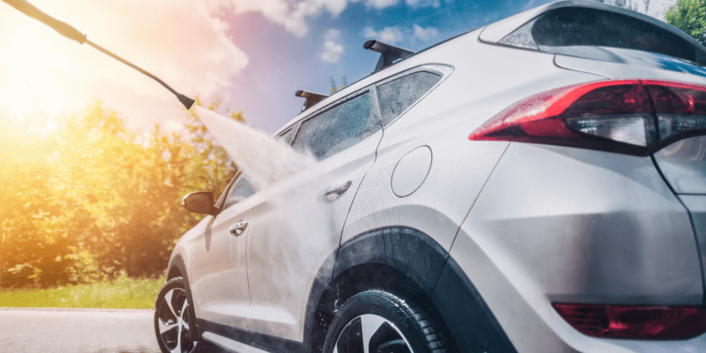 Steps to Pressure Wash a Car Including Car Undercarriage!